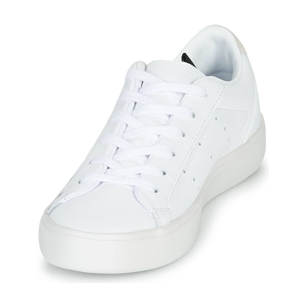 Sneakers basse Donna adidas  adidas SLEEK W  Bianco