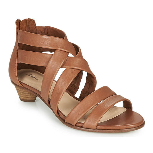 Sandali Donna Clarks  MENA SILK  Marrone