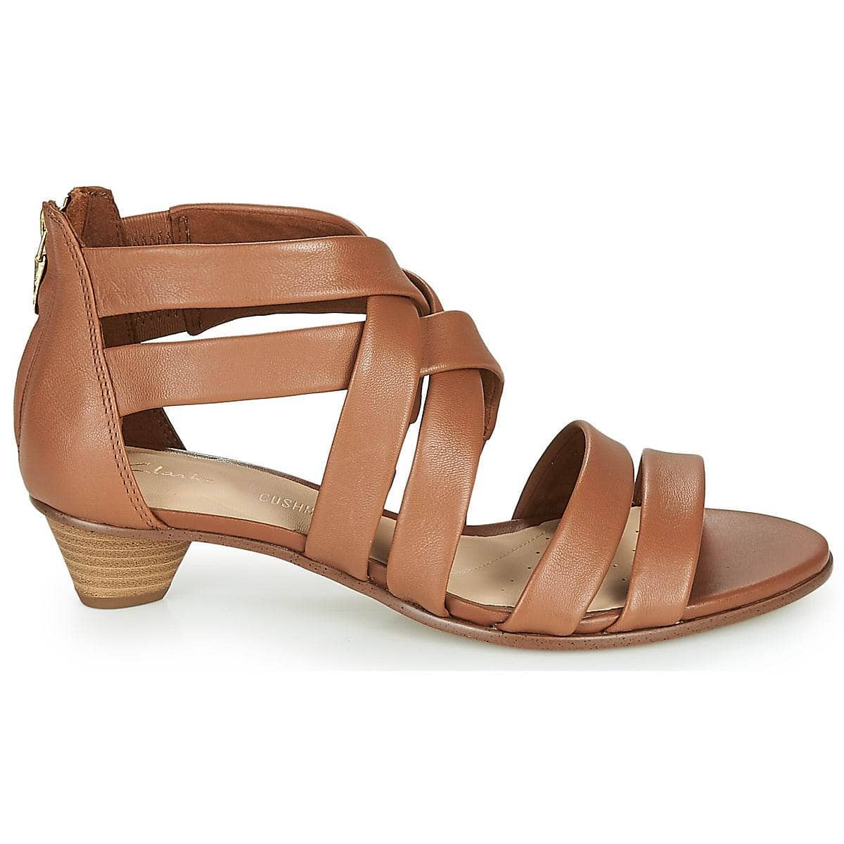 Sandali Donna Clarks  MENA SILK  Marrone