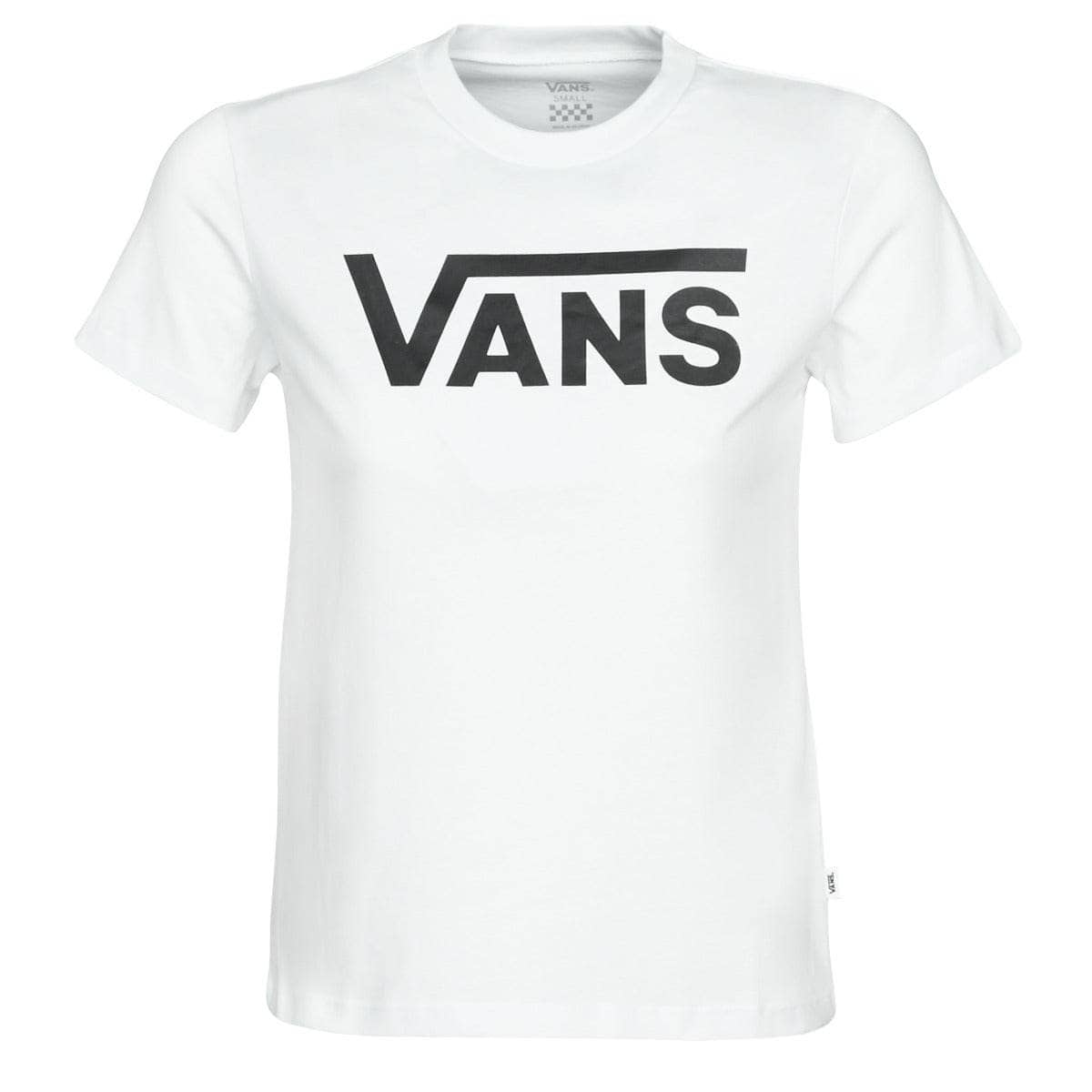 T-shirt Donna Vans  FLYING V CREW TEE  Bianco