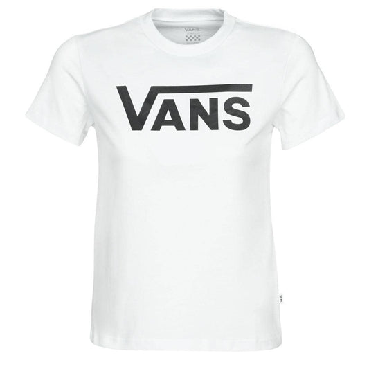 T-shirt Donna Vans  FLYING V CREW TEE  Bianco