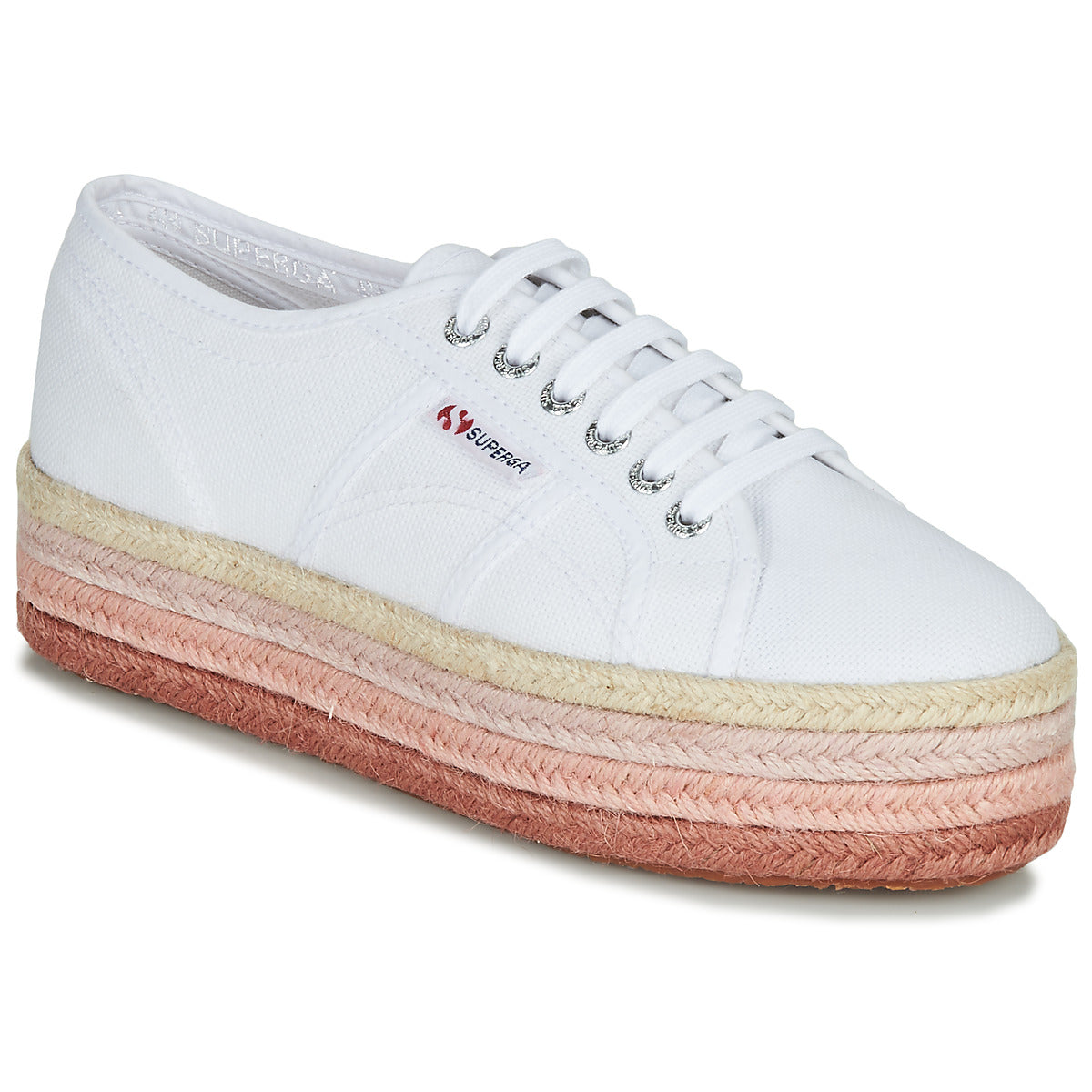 Sneakers basse Donna Superga  2790-COTCOLOROPEW  Bianco