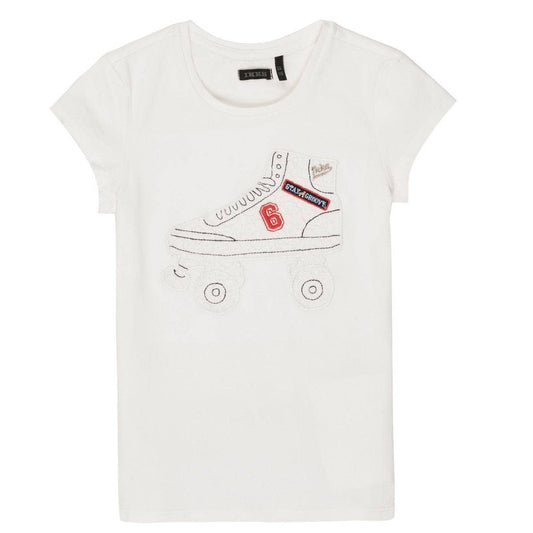 T-shirt ragazza Ikks  NADANA  Bianco