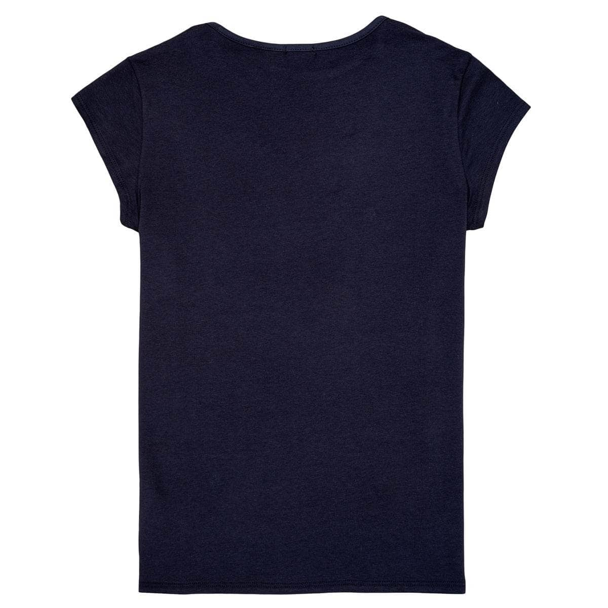 T-shirt ragazza Ikks  POSTALE  Blu