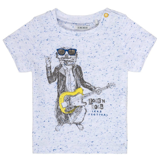 T-shirt ragazzo Ikks  MARIO  Bianco