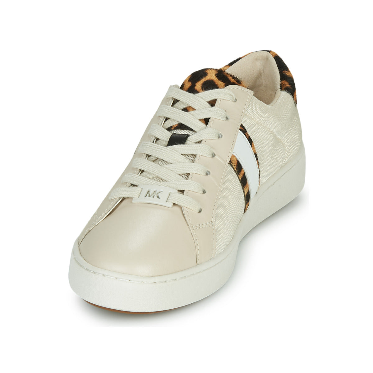 Sneakers basse Donna MICHAEL Michael Kors  IRVING STRIPE LACE UP  Bianco