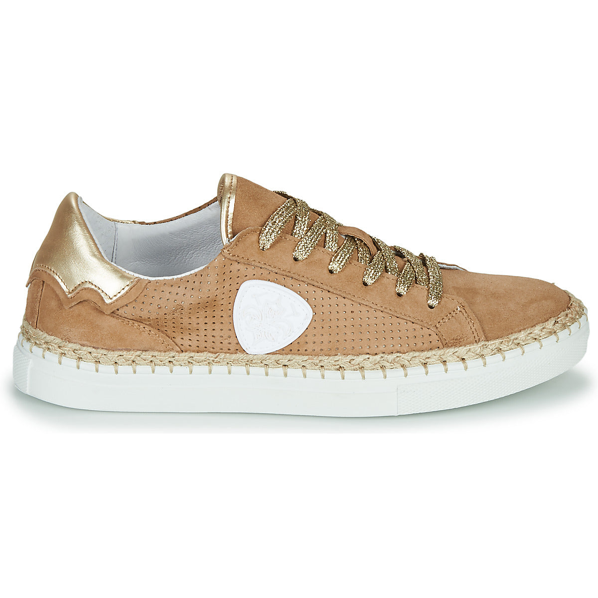 Sneakers basse Donna Philippe Morvan  GIFT  Beige