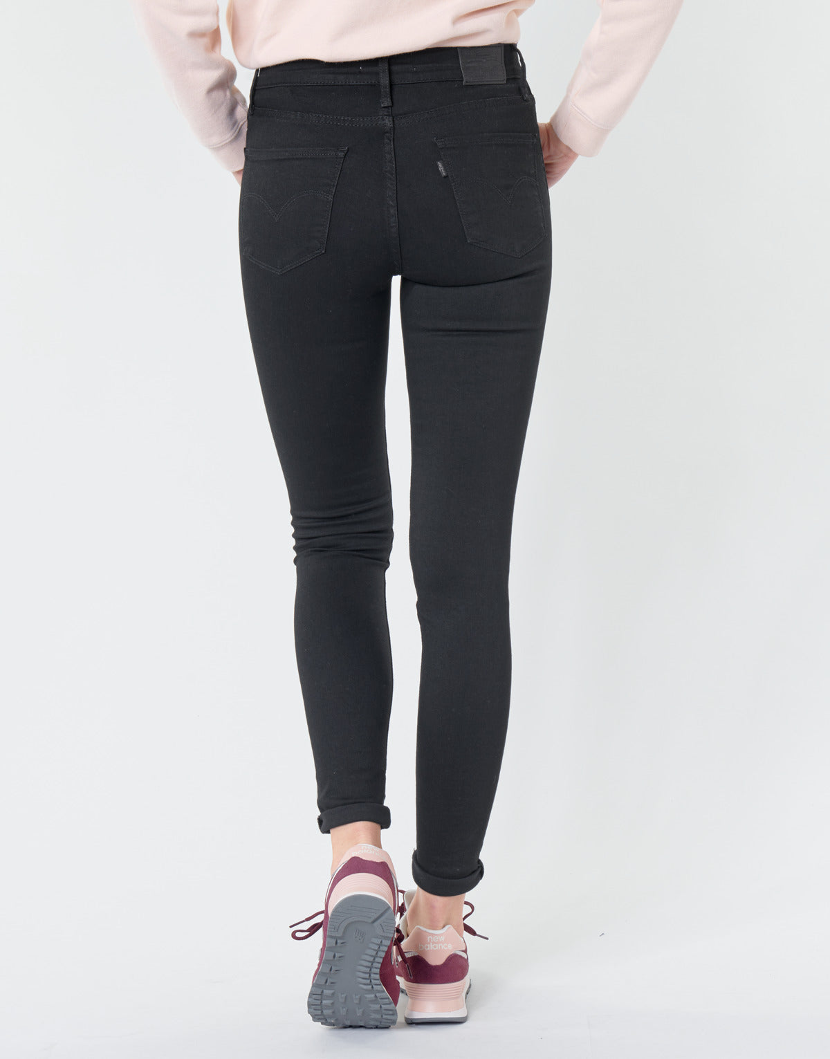 Jeans skynny Donna Levis  720 HIRISE SUPER SKINNY  Nero