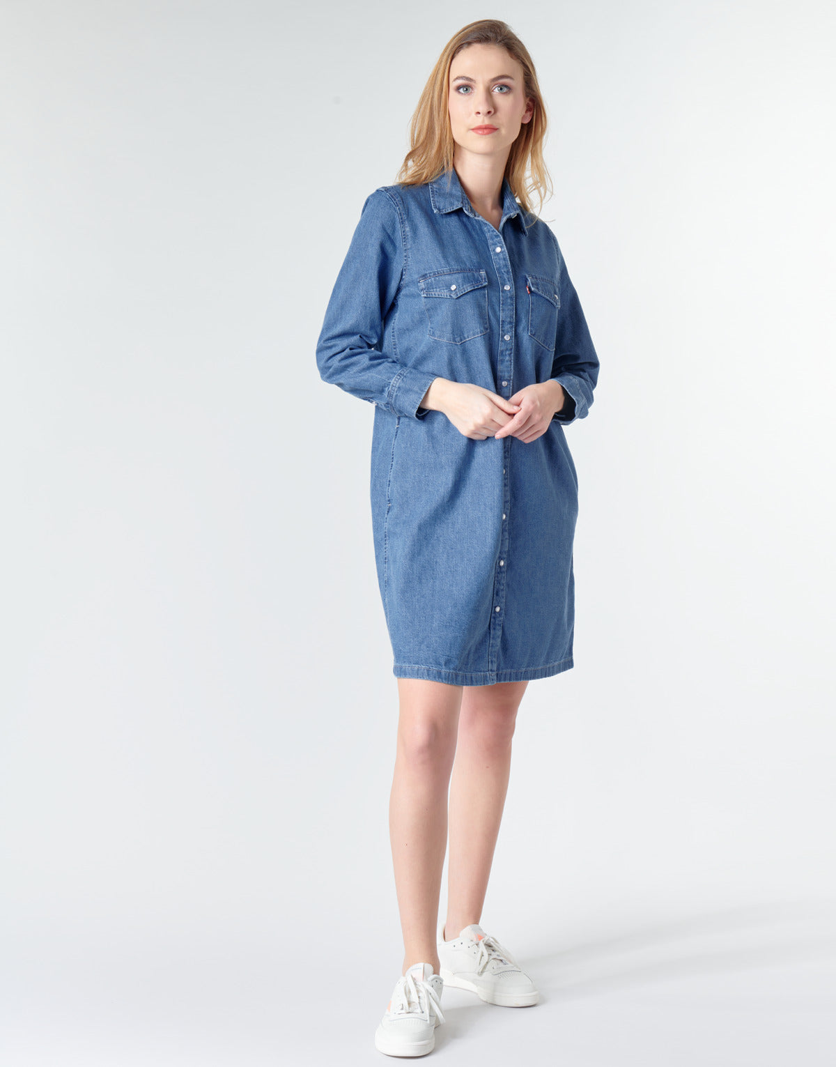 Abito corto Donna Levis  SELMA DRESS  Blu