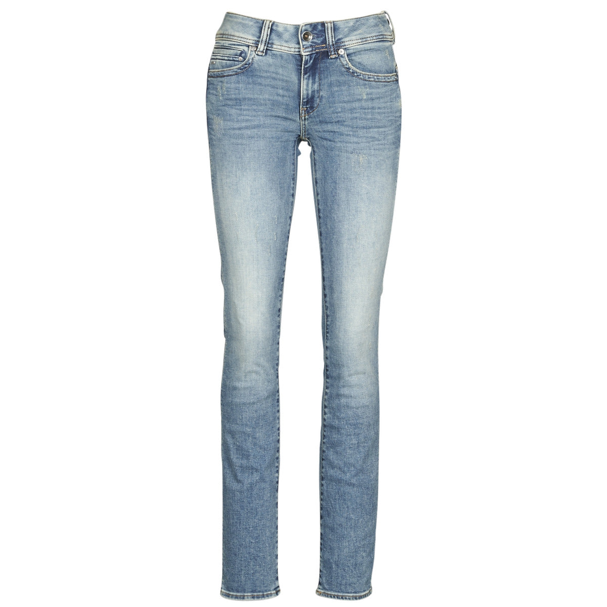 Jeans Donna G-Star Raw  MIDGE MID STRAIGHT WMN  Blu