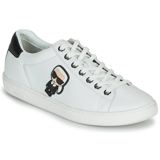 Sneakers basse Donna Karl Lagerfeld  KUPSOLE II KARL IKONIC LO LACE  Bianco