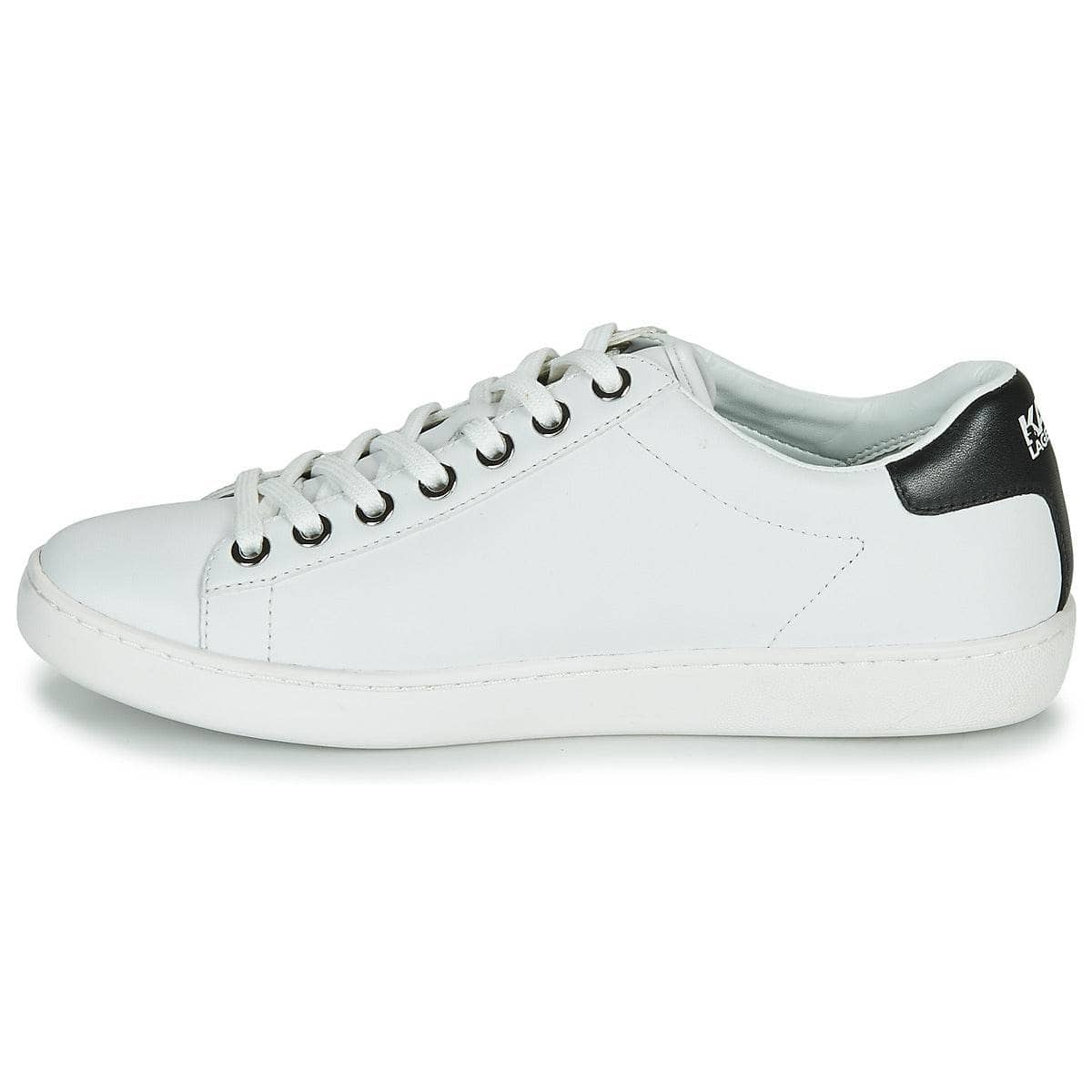 Sneakers basse Donna Karl Lagerfeld  KUPSOLE II KARL IKONIC LO LACE  Bianco