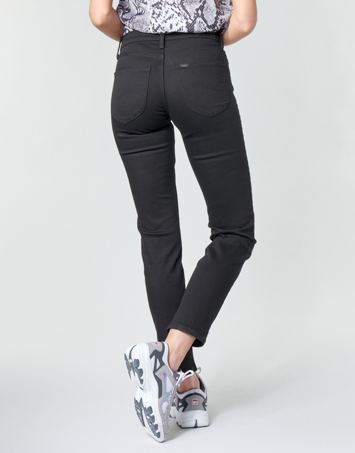 Jeans Slim Donna Lee  ELLY  Nero