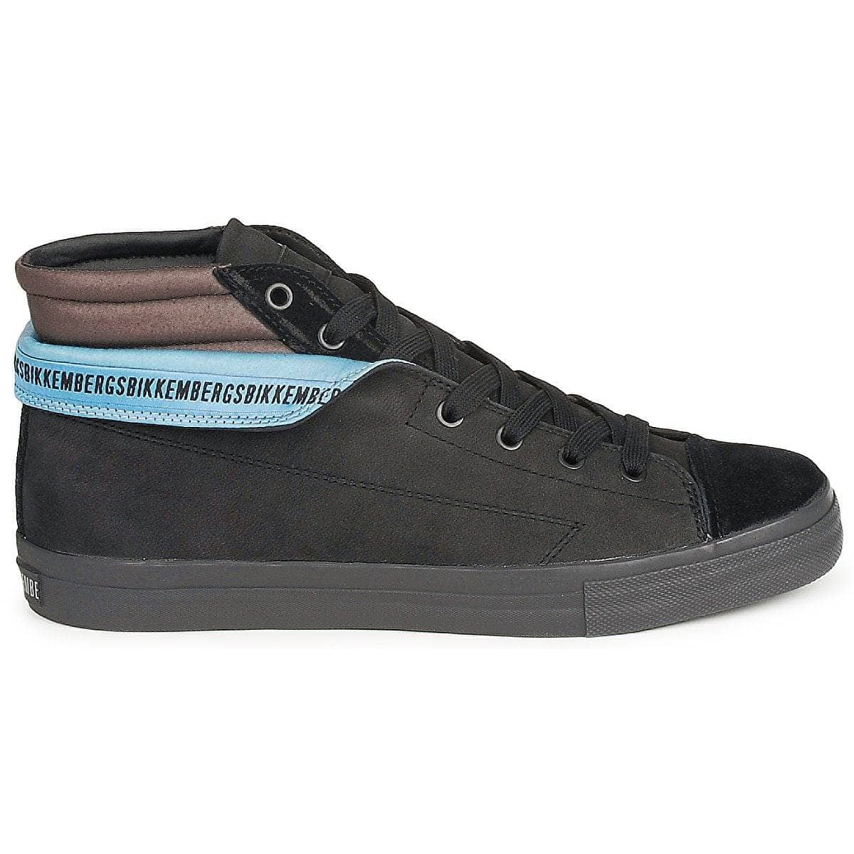 Sneakers alte Uomo Bikkembergs  PLUS MID SUEDE  Nero