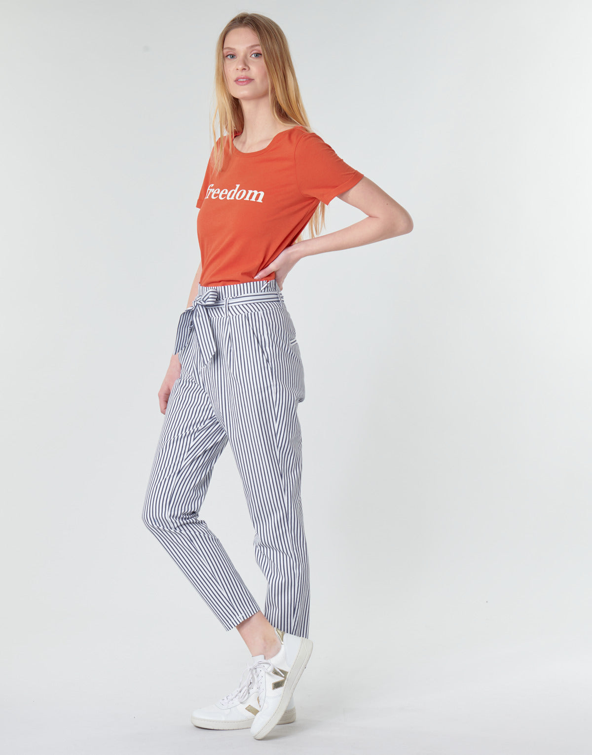 Pantalone Chino Donna Vero Moda  VMEVA  Bianco