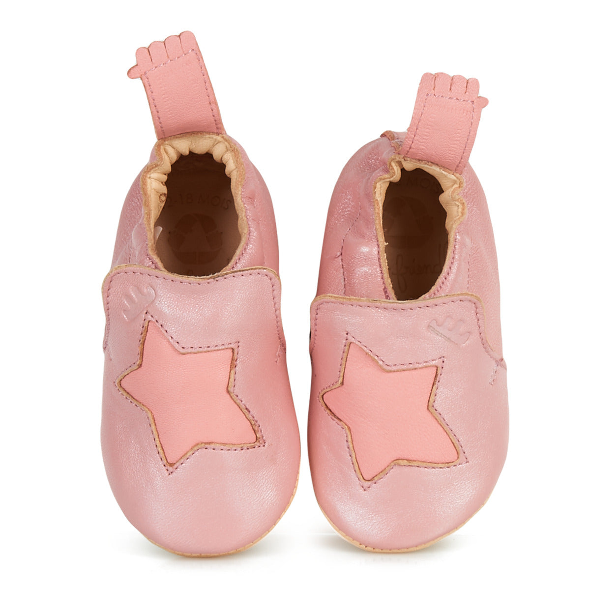 Pantofole bambini ragazzo Easy Peasy  BLUMOO ETOILE  Rosa