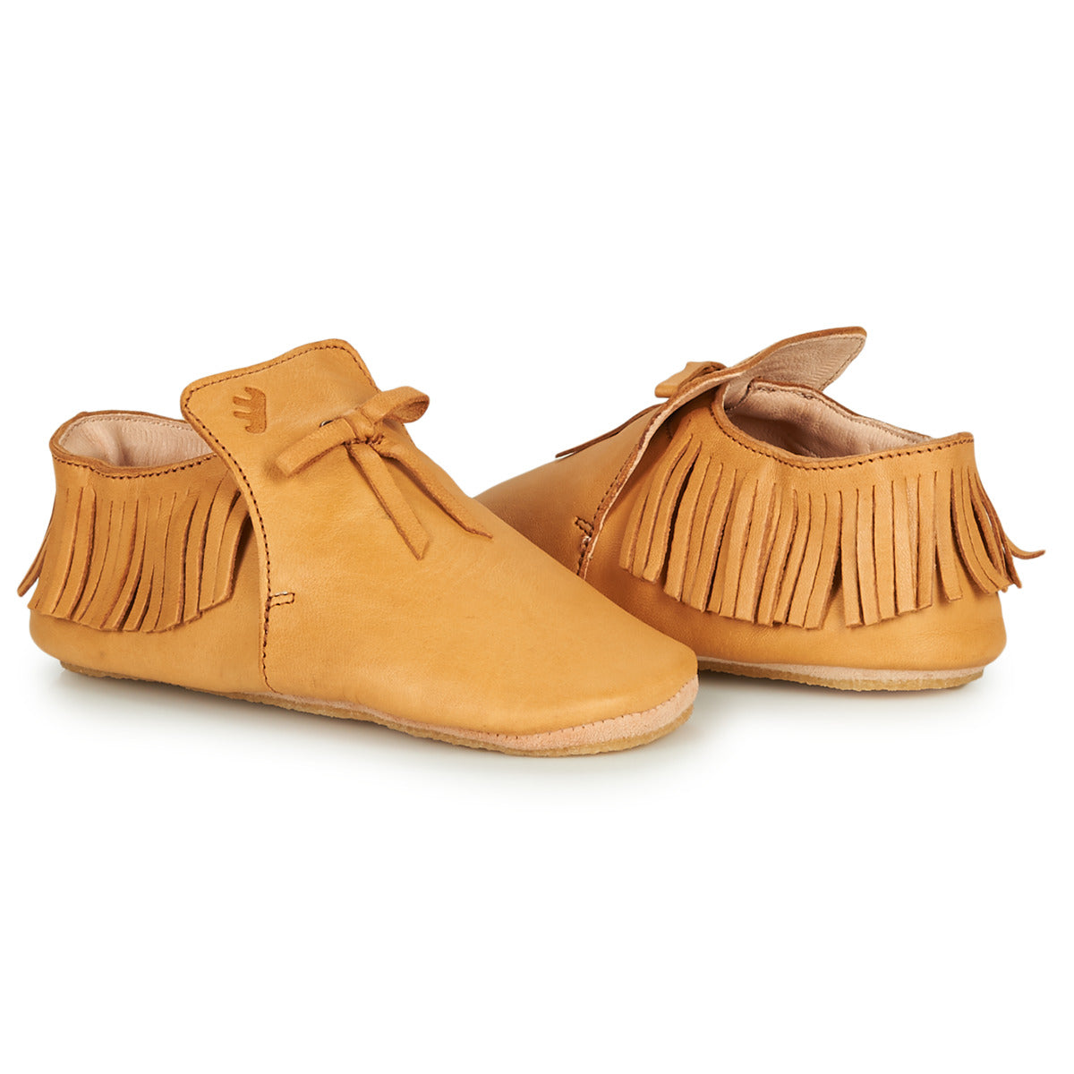 Pantofole bambini ragazza Easy Peasy  MEXIBLU  Marrone