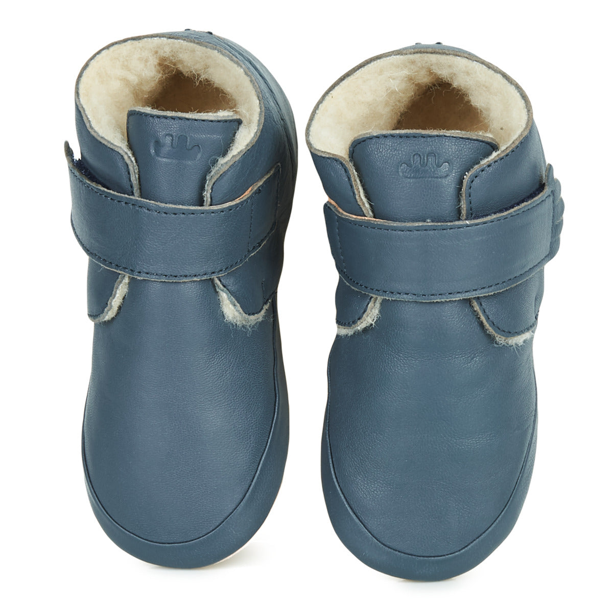 Pantofole bambini ragazzo Easy Peasy  WINTERBLUE  Blu