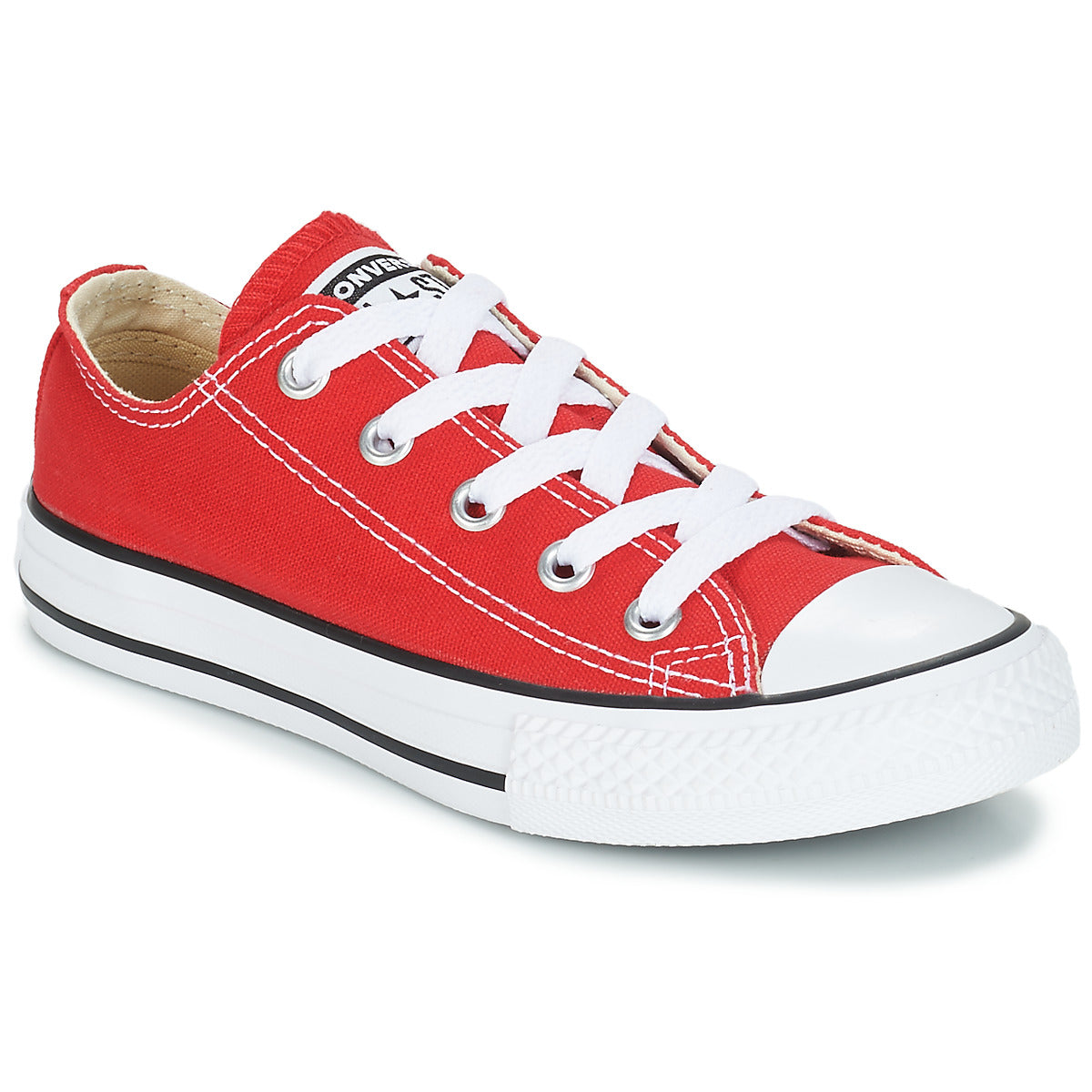 Scarpe bambini ragazza Converse  CHUCK TAYLOR ALL STAR CORE OX  Rosso