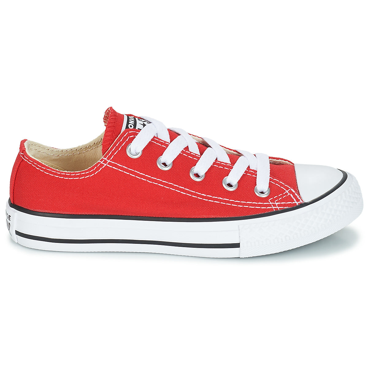 Scarpe bambini ragazza Converse  CHUCK TAYLOR ALL STAR CORE OX  Rosso