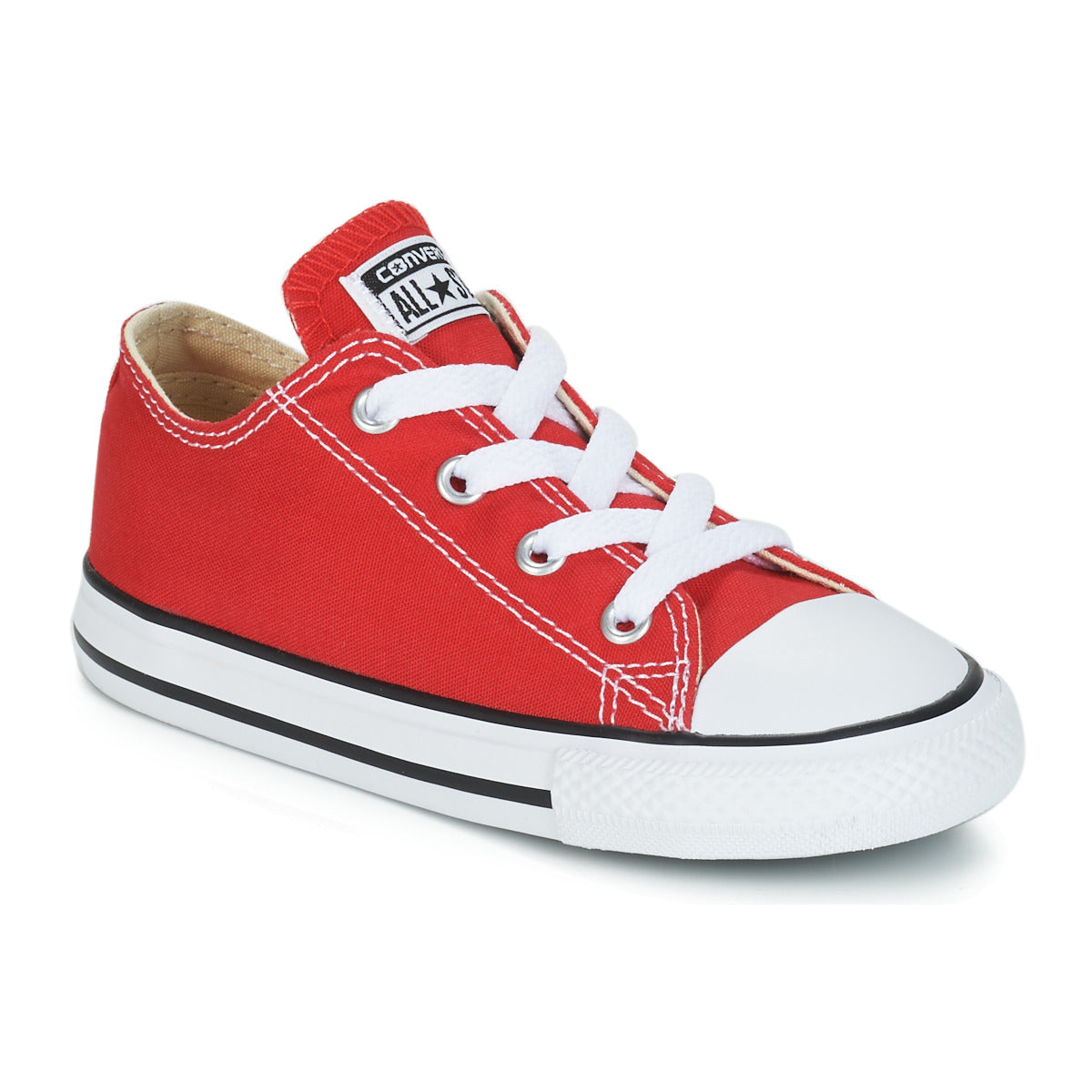 Scarpe bambini ragazza Converse  CHUCK TAYLOR ALL STAR CORE OX  Rosso