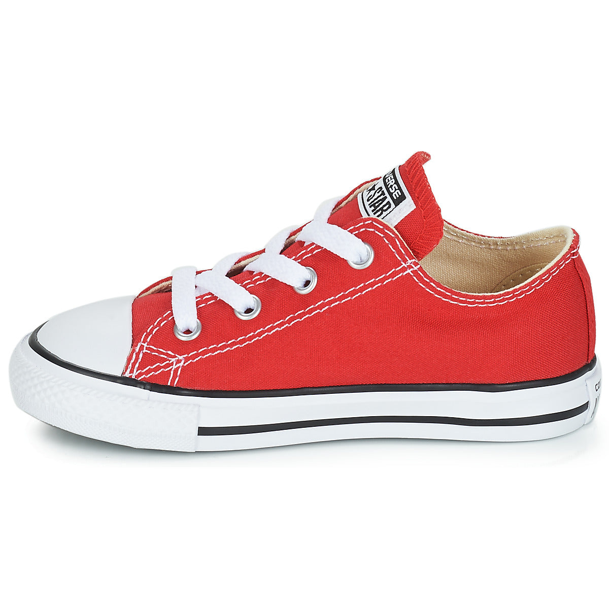 Scarpe bambini ragazza Converse  CHUCK TAYLOR ALL STAR CORE OX  Rosso