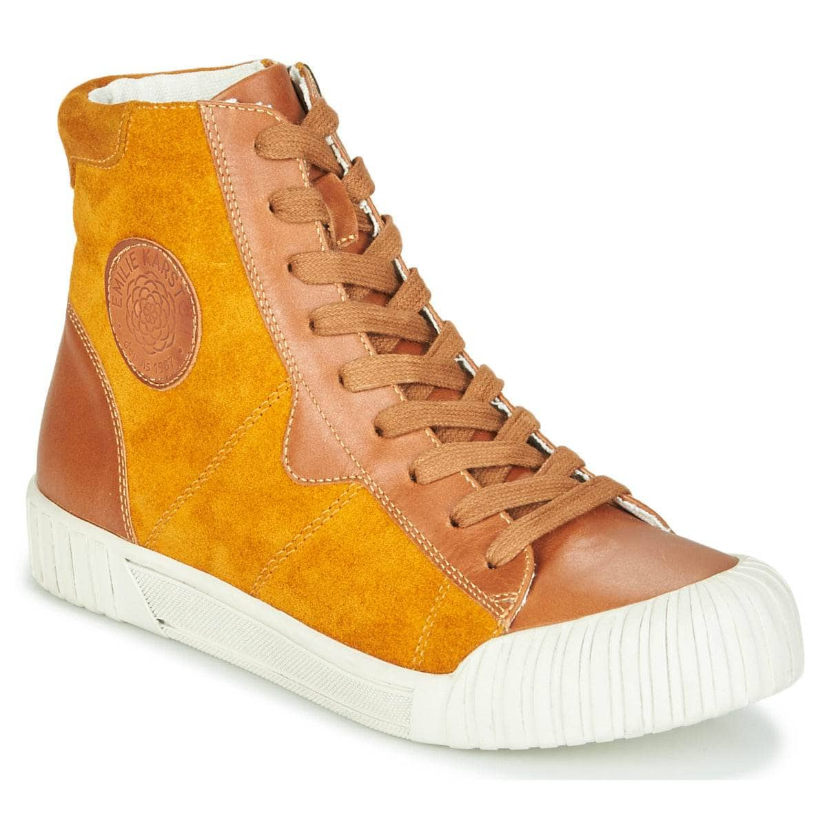 Sneakers alte Donna Karston  OMSTAR  Marrone