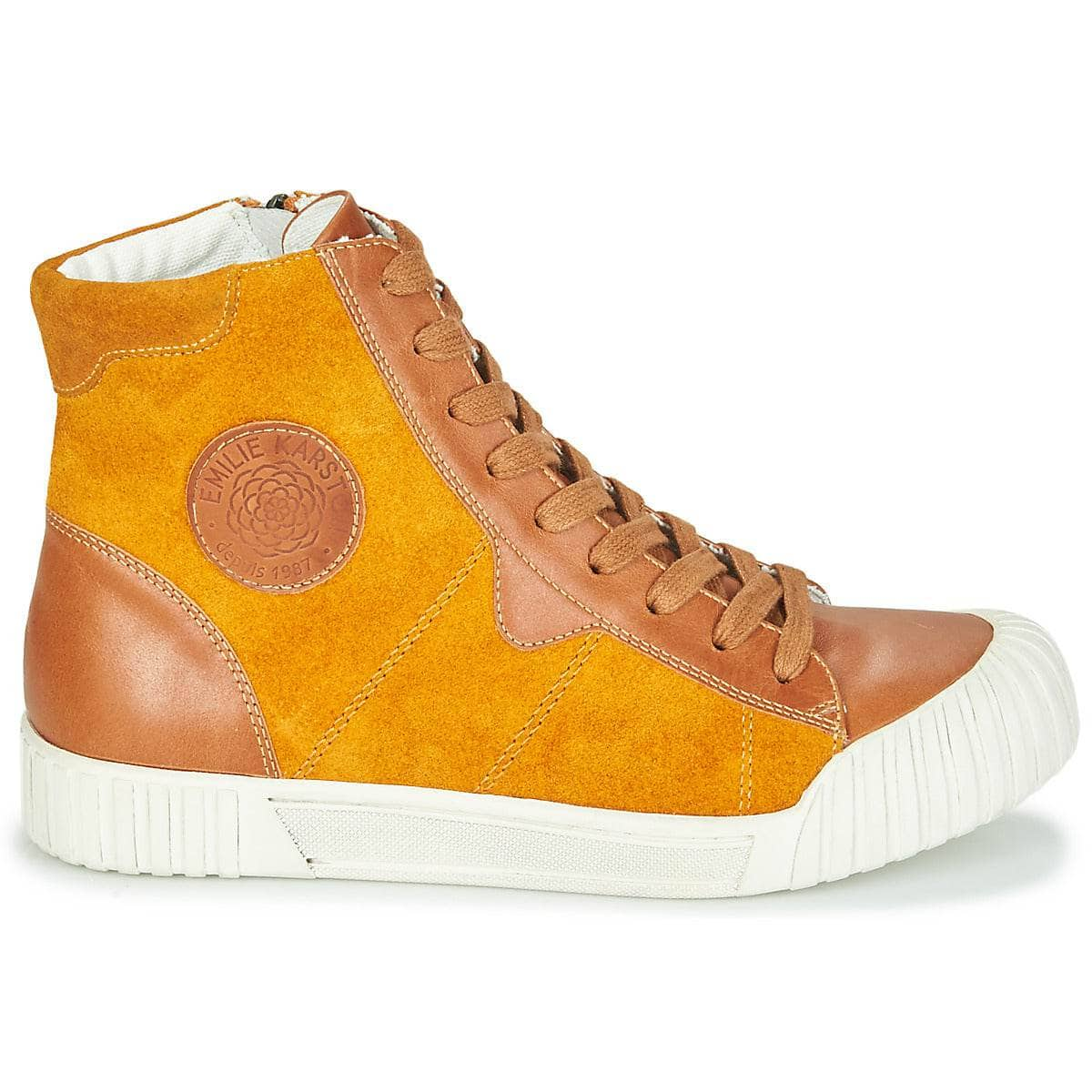 Sneakers alte Donna Karston  OMSTAR  Marrone