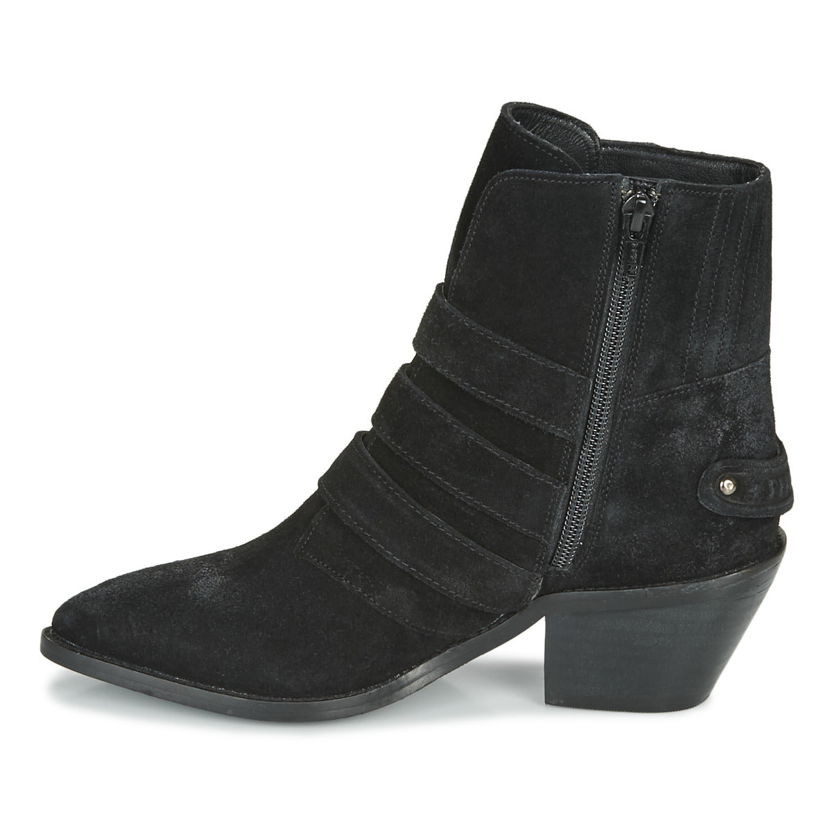 Stivaletti Donna Pepe jeans  WESTERN W BUCKLE  Nero