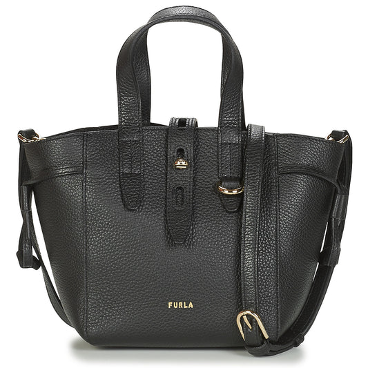 Borsa a tracolla Donna Furla  FURLA NET MINI TOTE  Nero