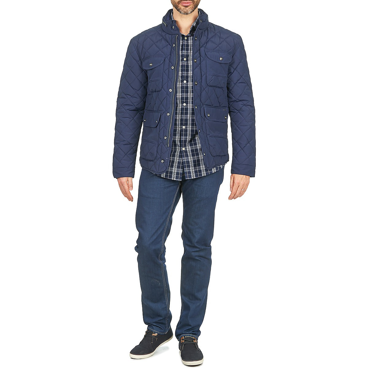 Piumino Uomo Pepe jeans  HUNTSMAN  Blu