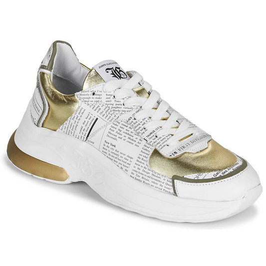 Sneakers basse Donna John Galliano  3646  Bianco