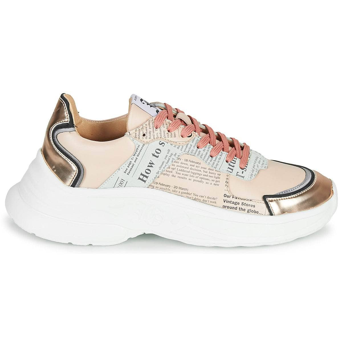 Sneakers basse Donna John Galliano  3645  Rosa