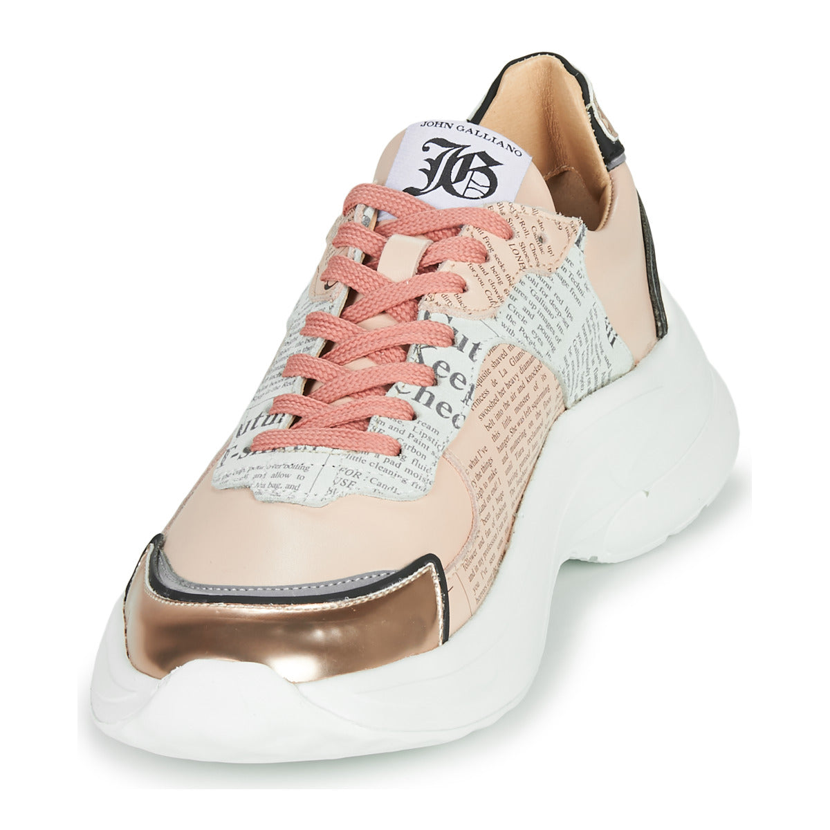 Sneakers basse Donna John Galliano  3645  Rosa