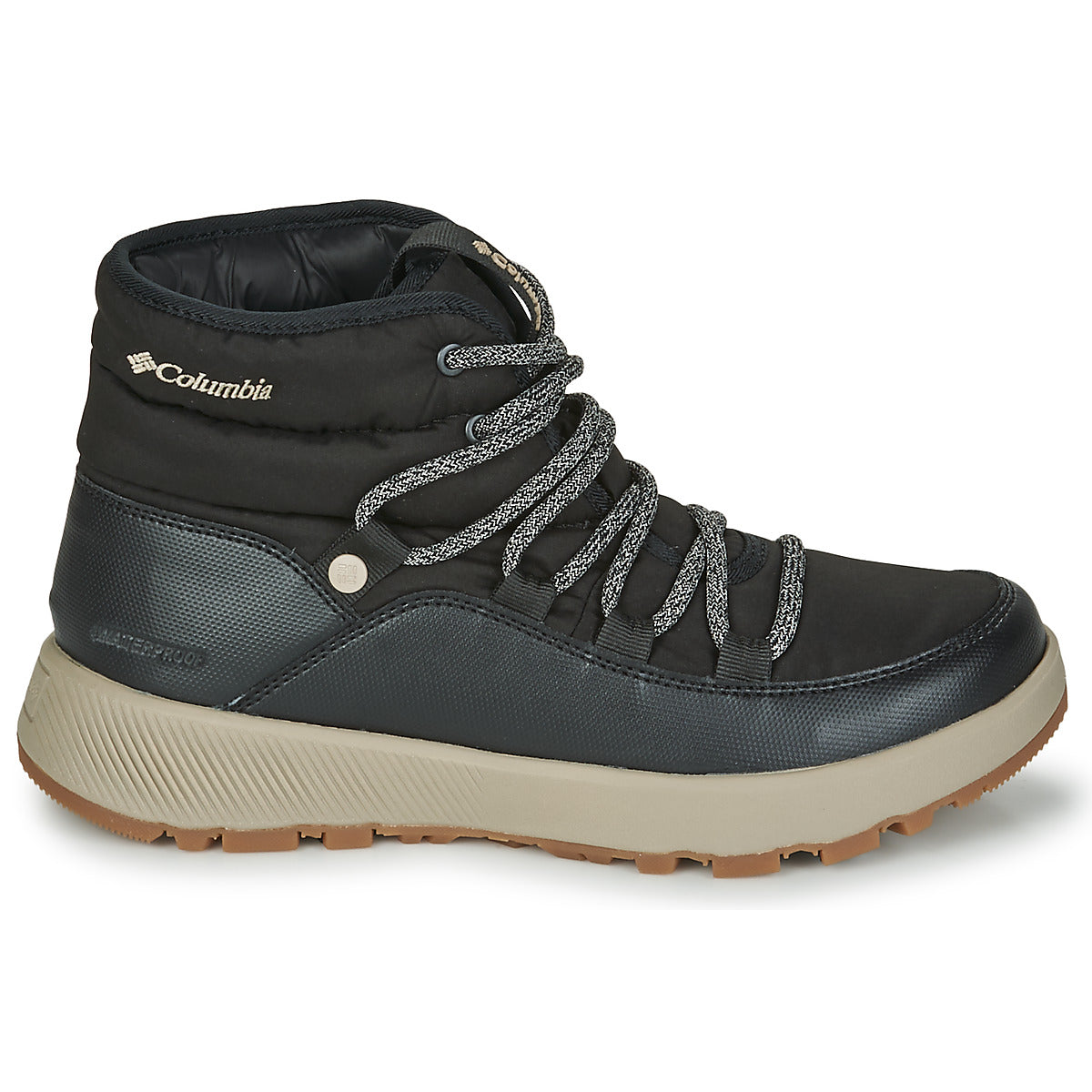 Scarpe da neve Donna Columbia  SLOPESIDE VILLAGE OMNI HEAT MID  Nero