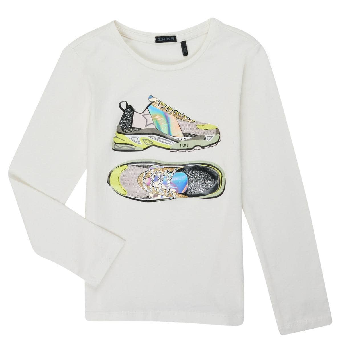 T-shirts a maniche lunghe ragazza Ikks  XR10172  Bianco