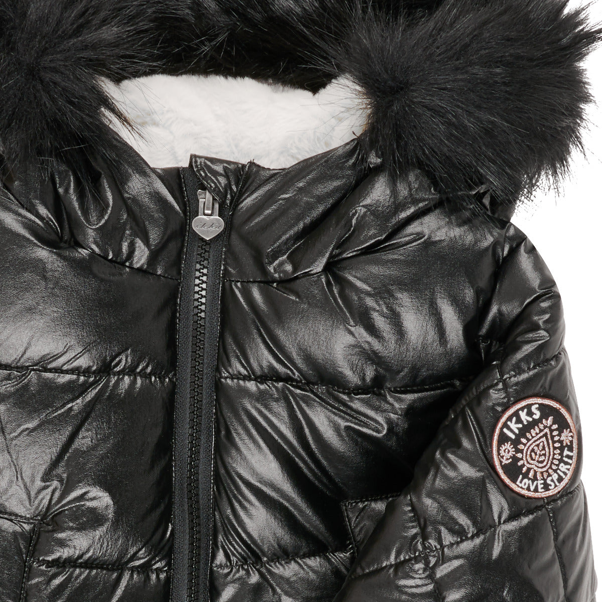 Parka ragazza Ikks  XR41122  Nero