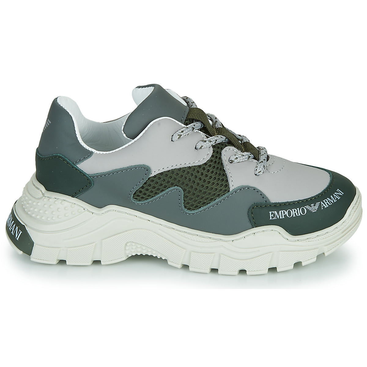 Scarpe bambini ragazzo Emporio Armani  XYX008-XOI34  Verde