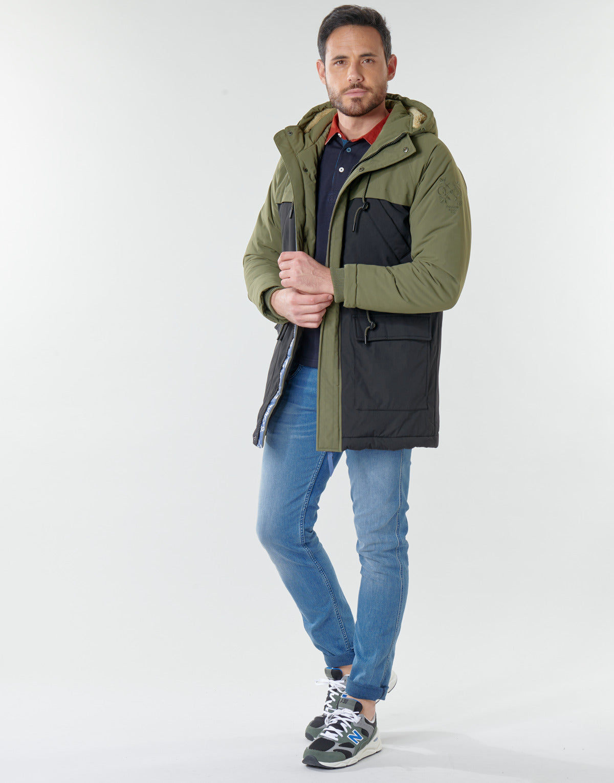 Parka Uomo Oxbow  M2JONKA  Verde