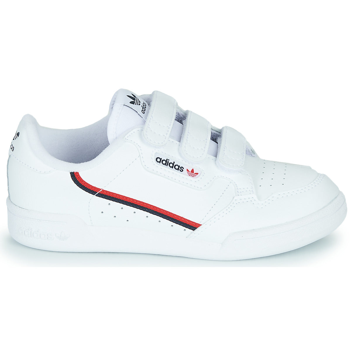 Scarpe bambini ragazzo adidas  CONTINENTAL 80 CF C  Bianco