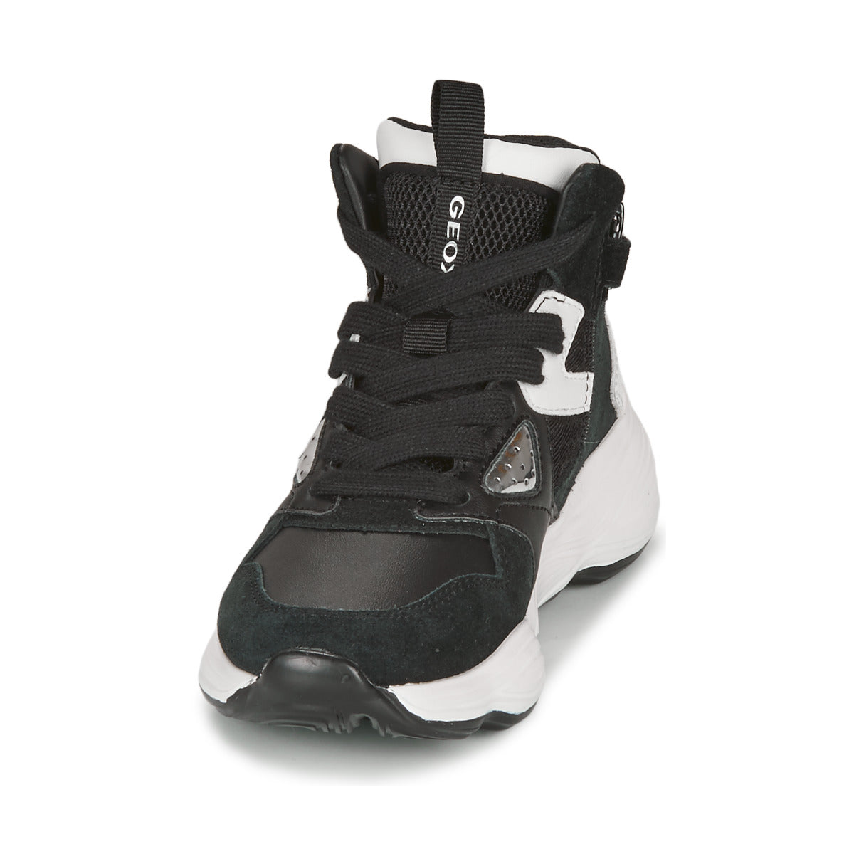 Scarpe bambini ragazza Geox  BUBBLEX  Nero