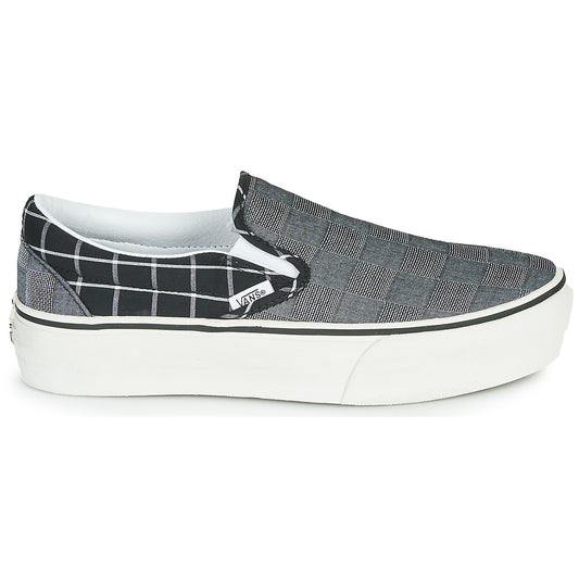 Scarpe Donna Vans  CLASSIC SLIP-ON PLATFORM  Grigio