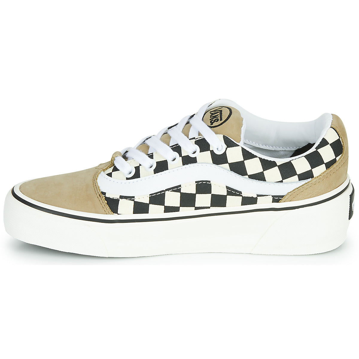 Sneakers basse Donna Vans  SHAPE NI  Beige