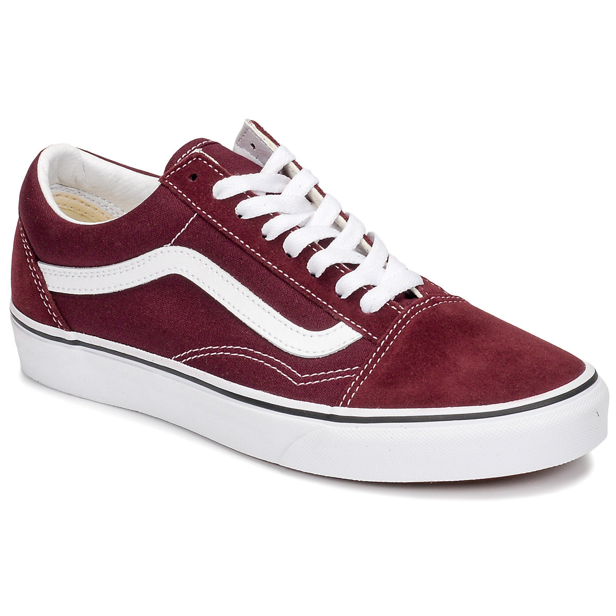 Sneakers basse Donna Vans  OLD SKOOL  Bordeaux