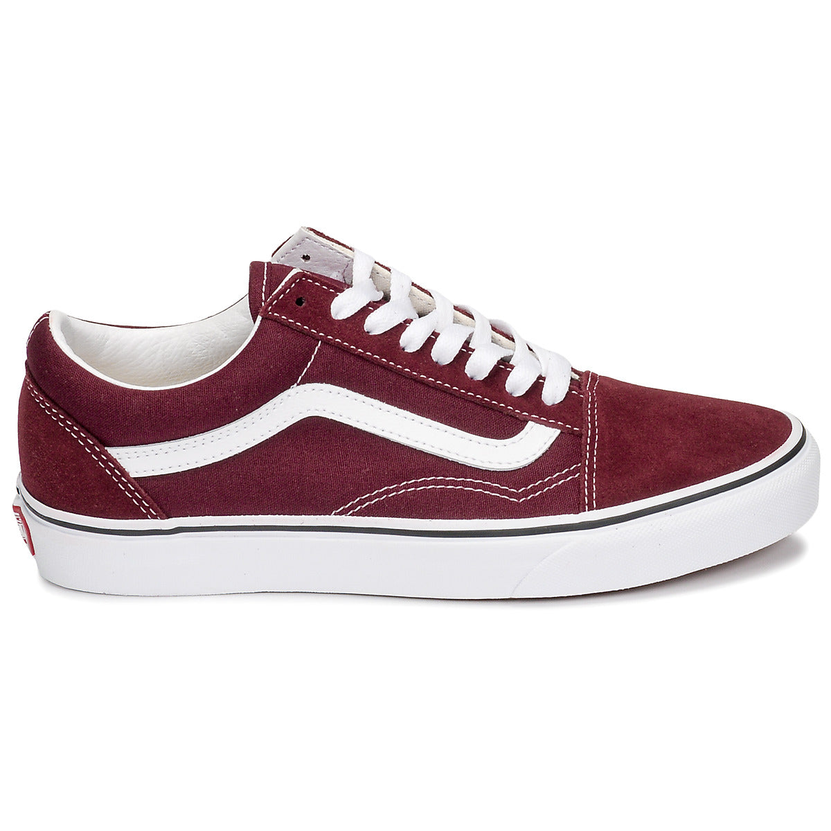 Sneakers basse Donna Vans  OLD SKOOL  Bordeaux