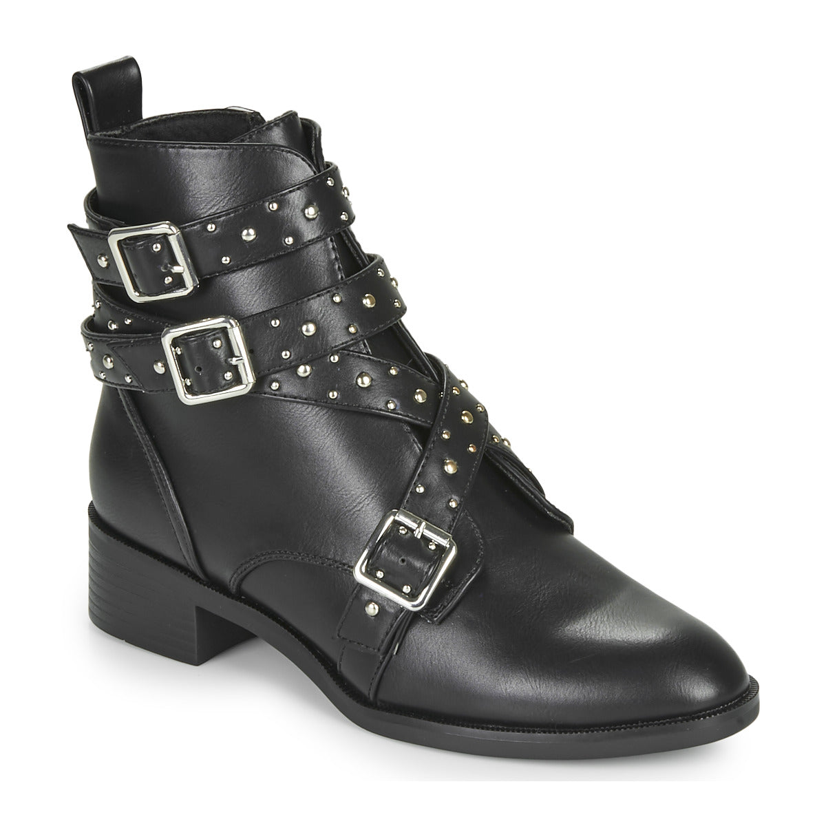 Stivaletti Donna Only  BRIGHT 14 PU STUD BOOT  Nero