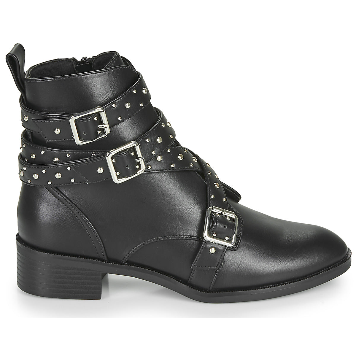 Stivaletti Donna Only  BRIGHT 14 PU STUD BOOT  Nero