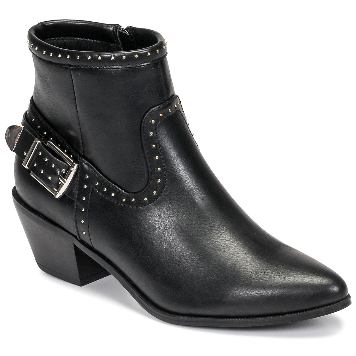 Stivaletti Donna Only  TOBIO-7 PU STUD BOOT  Nero