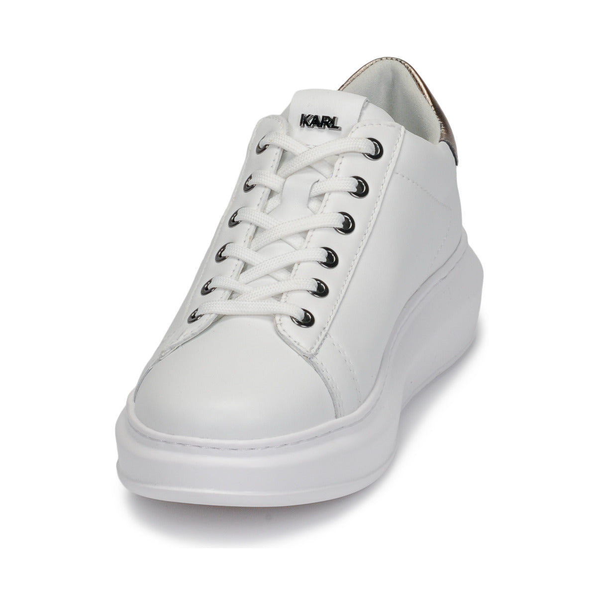 Sneakers basse Donna Karl Lagerfeld  KAPRI Maison Karl Lace  Bianco