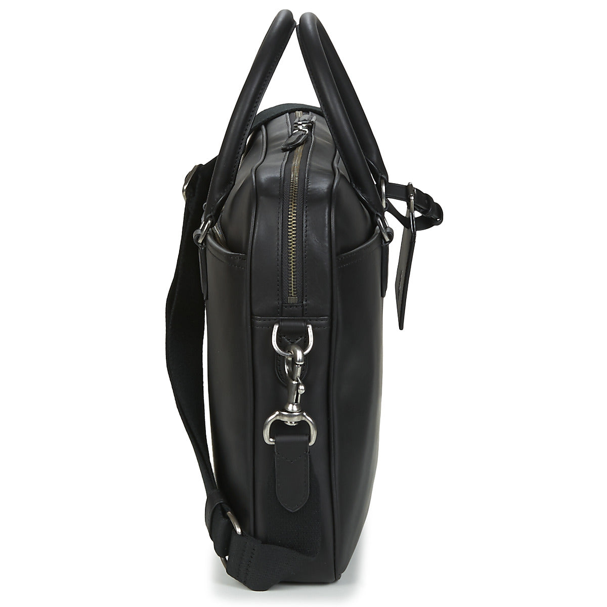 Borsa porta documenti Uomo Polo Ralph Lauren  COMMUTER-BUSINESS CASE-SMOOTH LEATHER  Nero